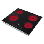 Anafe De Empotrar Eléctrico Vitrocerámica Enxuta - 4 Hornallas