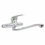 Monocomando De Cocina P/Mesada Ommix Valentina 40mm - Salida Baja