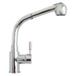 Monocomando De Cocina P/Mesada Ommix Jazmín 40mm - Extraíble