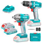 Kit Total 20v - Atornillador 10mm + Llave De Impacto 1/2"
