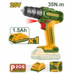 Atornillador Jadever 20v - 10mm, 1 Batería - Imagen 2