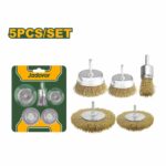 Set De 5 Cepillos P/Taladro Jadever - Imagen 2