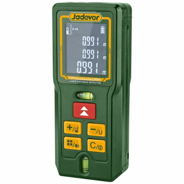 Medidor De Distancias Láser Jadever 60m