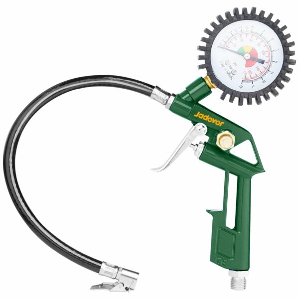 Inflador P/Compresor Jadever - Con Manómetro