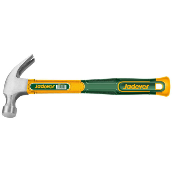 Martillo De Uña Jadever 560g - Mango De Fibra De Vidrio