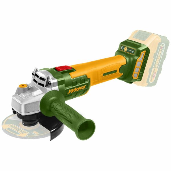Amoladora Angular Jadever 4.1/2″ 20v, Batería Y Cargador