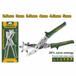 Pinza Sacabocados Jadever - 2.5-5mm - Imagen 2