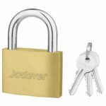 Candado Plano Jadever - 20mm, Bronce