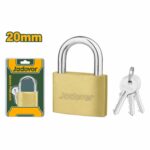 Candado Plano Jadever - 20mm, Bronce - Imagen 2