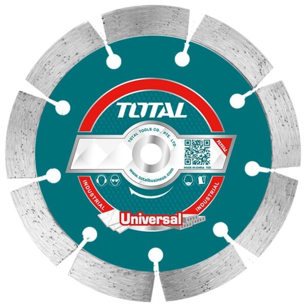 Disco Diamantado P/Amoladora, Total 7" - Segmentado
