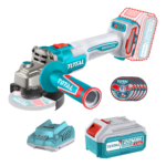 Amoladora Angular Total 4.1/2" 20v, Batería Y Cargador