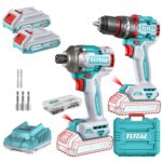 Kit Total 20v - Atornillador 13mm + Llave De Impacto 1/4"