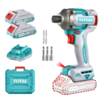 Atornillador De Impacto Total 1/4″ - 20V, Sin Carbones, 2 Baterías Y Maletín