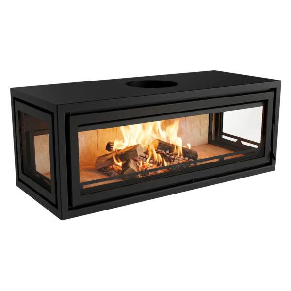 Calefactor A Leña Metávila 1200TF, 480m2 - Suspendido, Triple Vidrio