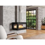 Calefactor A Leña Metávila 860TF, 250m2 - Suspendido, Triple Vidrio - Imagen 3