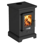 Calefactor A Leña Metávila D400EXP, 56m2 - Con Kit De Caños (Pared) - Imagen 2