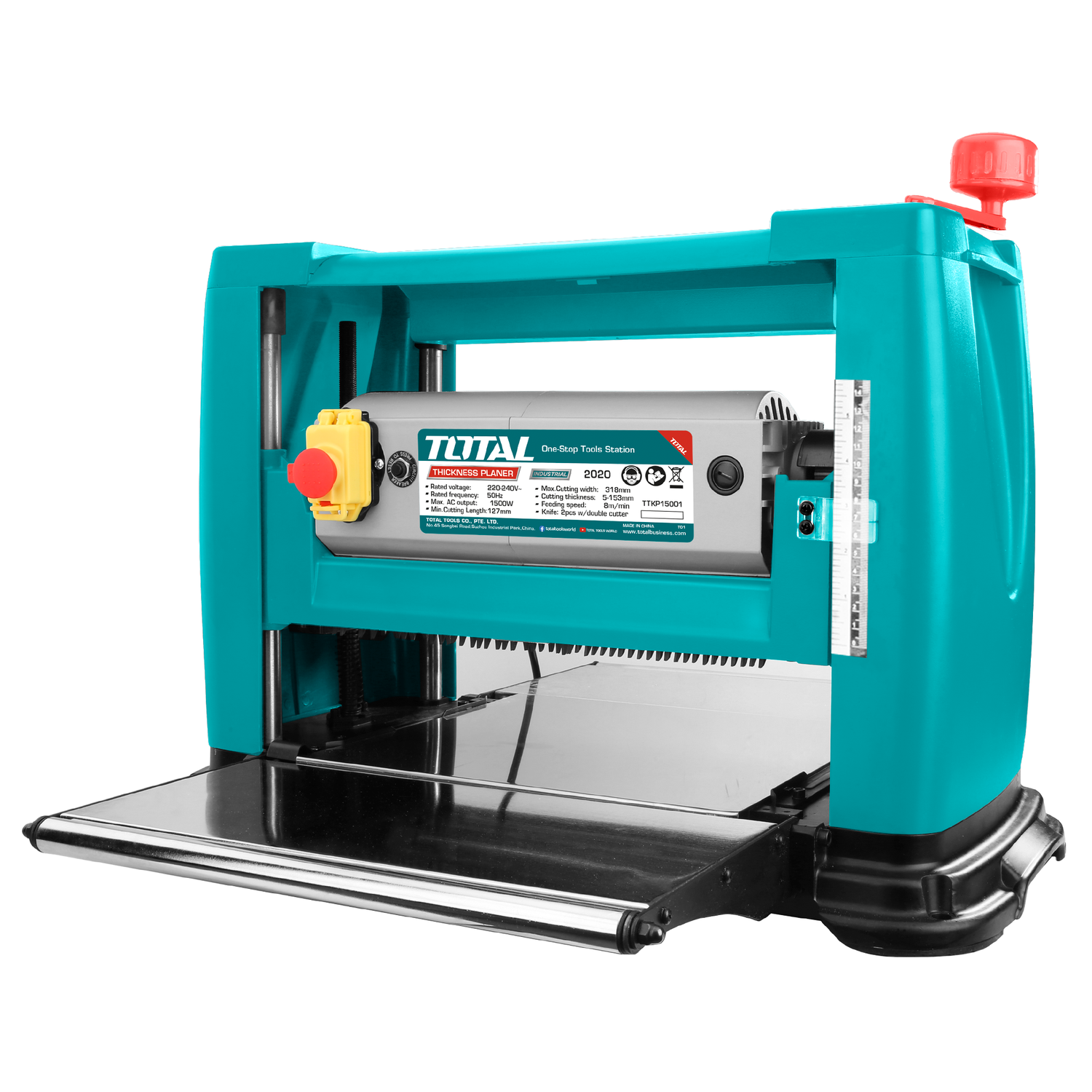 TTKP15001_01 Garlopa De Banco Total - 1500w - 318mm - Imagen 1