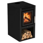 Calefactor A Leña Metávila Z175GF, 60m2 - Con Kit De Caños (Techo) - Imagen 2