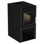 Calefactor A Leña Metávila Z175GF, 60m2 - Con Kit De Caños (Techo) - Imagen 3