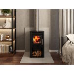 Calefactor A Leña Metávila Z175GF, 60m2 - Con Kit De Caños (Techo) - Imagen 4