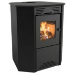 Calefactor A Leña Metávila 790GF, 91m2 - Esquinero