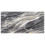 Placa PVC Autoadhesiva Para Revestimiento 30x60cm - Mármol Negro