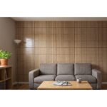 Placa PVC Autoadhesiva Para Revestimiento 30x60cm - Madera Beige - Imagen 2