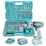 Kit Total - Llave De Impacto 20v + 151 Piezas