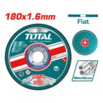 Disco P/Amoladora 7" Total, Corte Metal - 1.6mm - Imagen 2