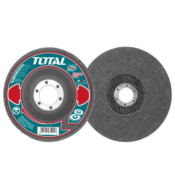 Disco Esponja P/Amoladora 4.1/2" Total - Multiuso