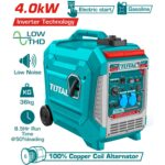 Generador Total 4000w - Nafta, Arranque Eléctrico, Inverter - Imagen 2