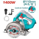 Sierra Circular Para Cerámica Total - 1400w - Imagen 2