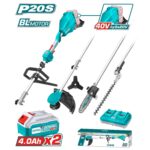 Desmalezadora Multifunción Total 4 En 1 – 40v, Con Batería y Cargador - Imagen 2