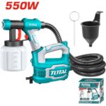 Pistola De Pintura Total 550w - Sistema HVLP, Depósito Plástico - Imagen 2