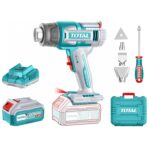 Pistola De Calor Inalámbrica Total 20v - 550ºC, 1 Batería 5.0Ah + Cargador + Maletín