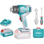 Pistola De Calor Inalámbrica Total 20v - 550ºC, 1 Batería 4.0Ah + Cargador + Maletín
