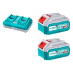 Set 2 Baterías 5.0Ah + Cargador Doble 20v Total