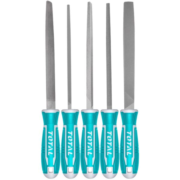 Set De 5 Limas Para Acero Total 8"