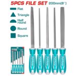 Set De 5 Limas Para Acero Total 8" - Imagen 2