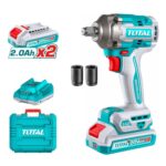 Llave De Impacto Total 1/2" - 350Nm - 20v, 2 Baterías 2.0Ah + Cargador + Maletín