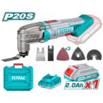 Sierra Multifunción Total 20v, 1 Batería 2.0Ah + Cargador + Maletín - Imagen 2