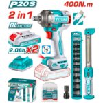 Kit Total 20v - Llave De Impacto 1/2" + Linterna LED - Imagen 2