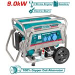 Generador Total 9000w - Nafta, Arranque Eléctrico - Imagen 2
