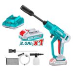 Hidrolavadora Total 20v - 24.8 Bar, 1 Batería 2.0Ah + Cargador - 2.8 L/min