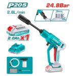 Hidrolavadora Total 20v - 24.8 Bar, 1 Batería 2.0Ah + Cargador - 2.8 L/min - Imagen 2