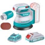 Lijadora Roto Orbital Total 20v - 5", 1 Batería 2.0Ah + Cargador