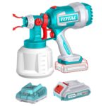 Pistola De Pintura Total 20v, 1 Batería 2.0Ah + Cargador