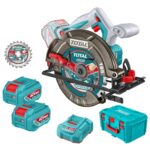 Sierra Circular Total 7.1/4" - 42v, 2 Baterías 2.5Ah + Cargador + Maletín