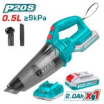 Aspiradora De Mano Total 20v, 1 Batería 2.0Ah + Cargador - Imagen 2