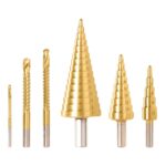 Set De 6 Mechas Total - 3 Cónicas Escalonadas + 3 Dentadas
